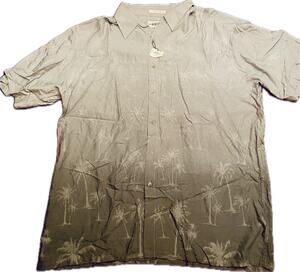 MODA CAMPIA MODA Hawaiian Men’s Button Up Short Sleeve Size XL